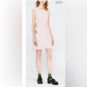 NWOT Self-Portrait size 8 Pink Sheath Mini Dress